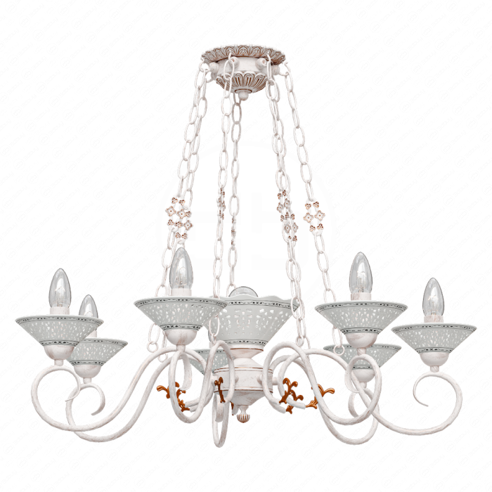 Люстра от Chandelier H8698-08A-WH
