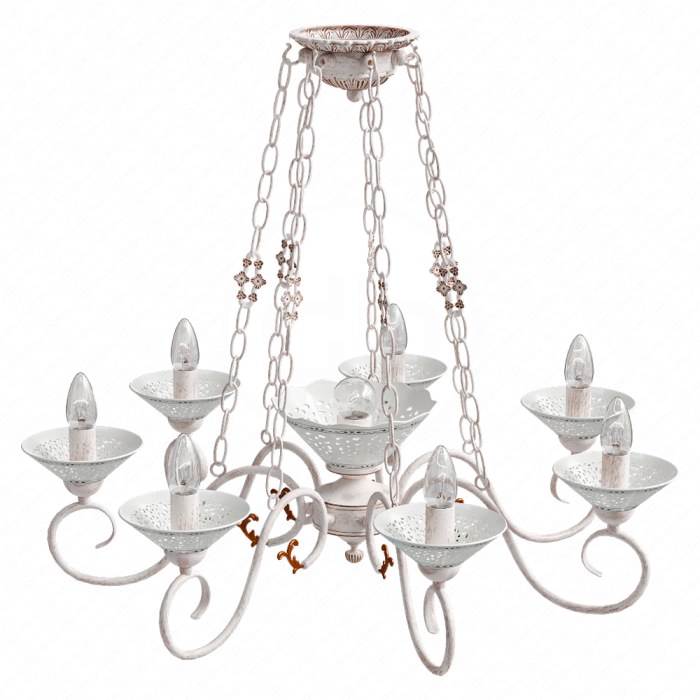 Люстра от Chandelier H8698-08A-WH