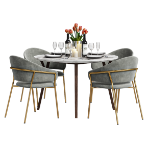Dining table by Poliform