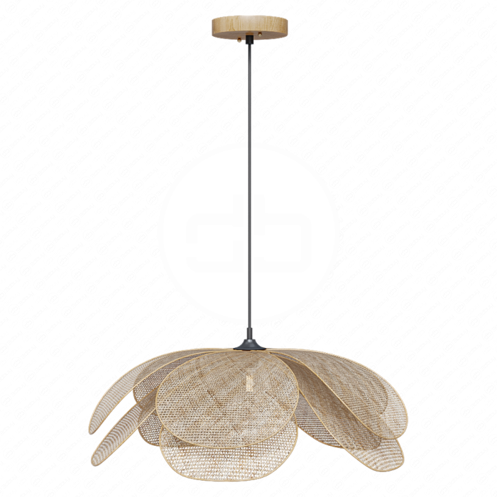 Люстра Цветок из ротанга от Inodesign Люстра Цветок из ротанга от Inodesign