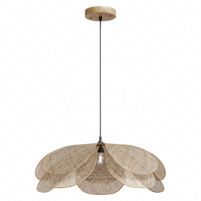 Люстра Цветок из ротанга от Inodesign Люстра Цветок из ротанга от Inodesign