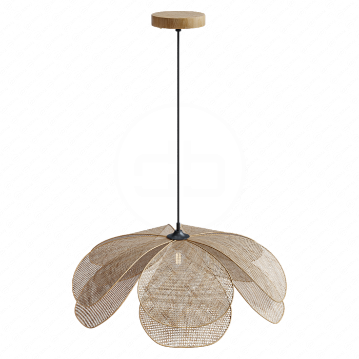 Люстра Цветок из ротанга от Inodesign Люстра Цветок из ротанга от Inodesign