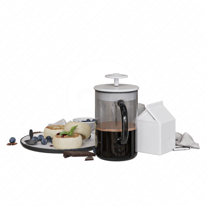 Кофе с сырниками