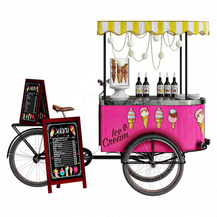 Велосипед мороженое