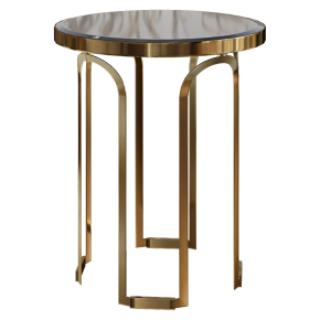 Tower coffee table by Gold Castle.