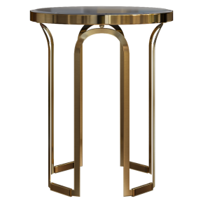 Tower coffee table by Gold Castle.