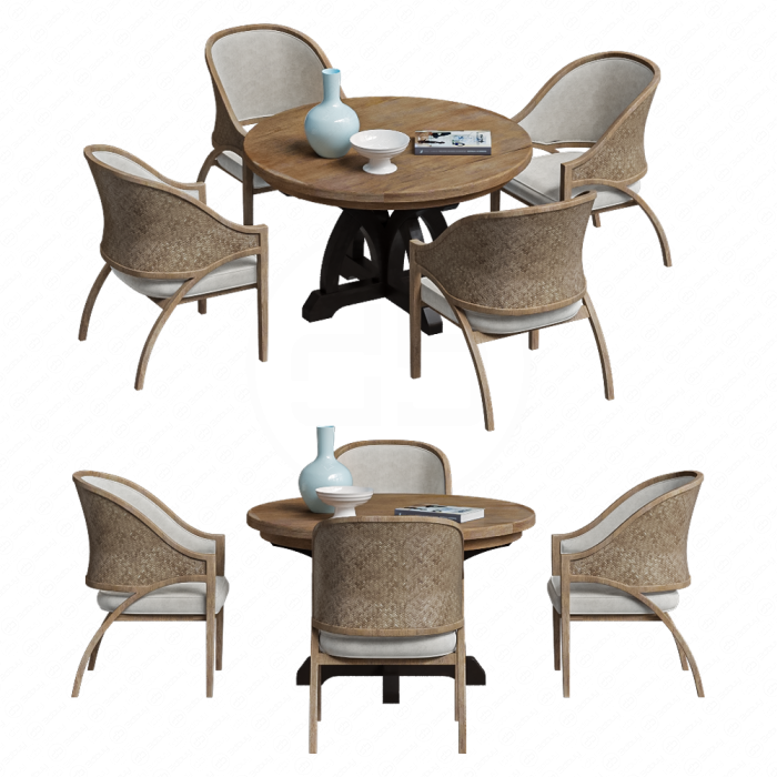 Стол обеденный Raffia от Hooker Furniture