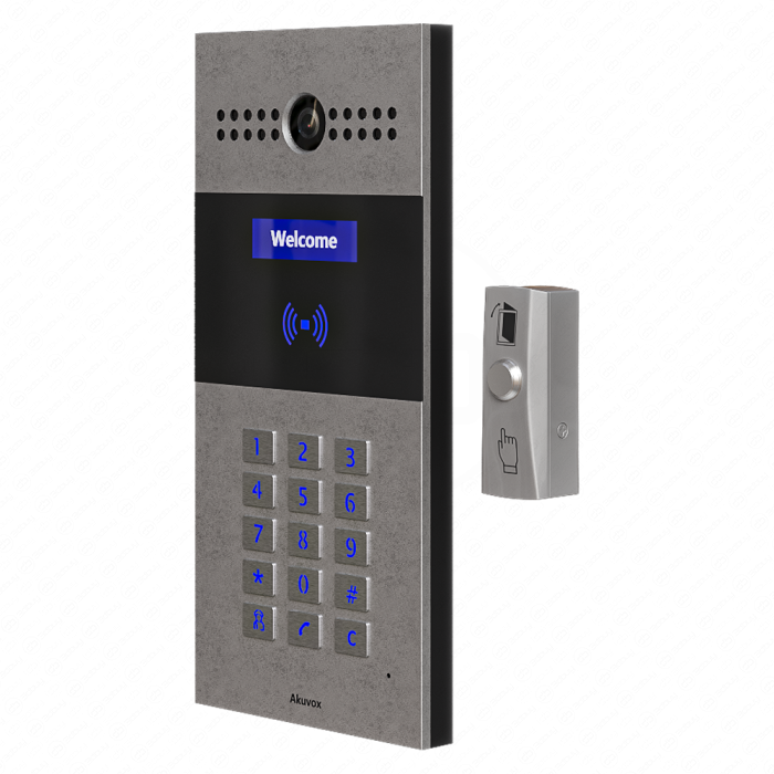 Домофон Akuvox R27 и кнопка выхода Slinex DR-02