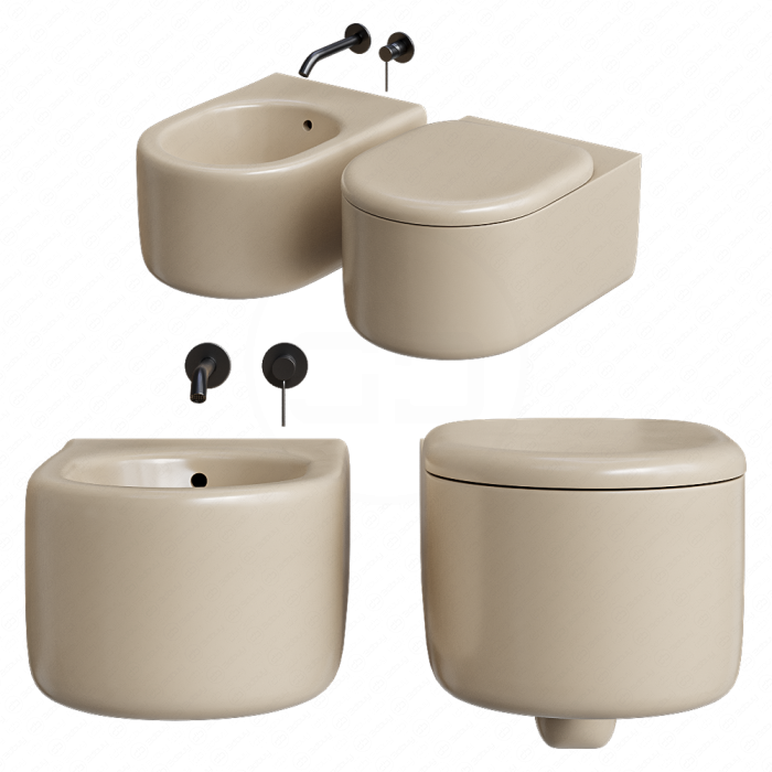 Унитаз и биде Itaca от Ceramica Cielo