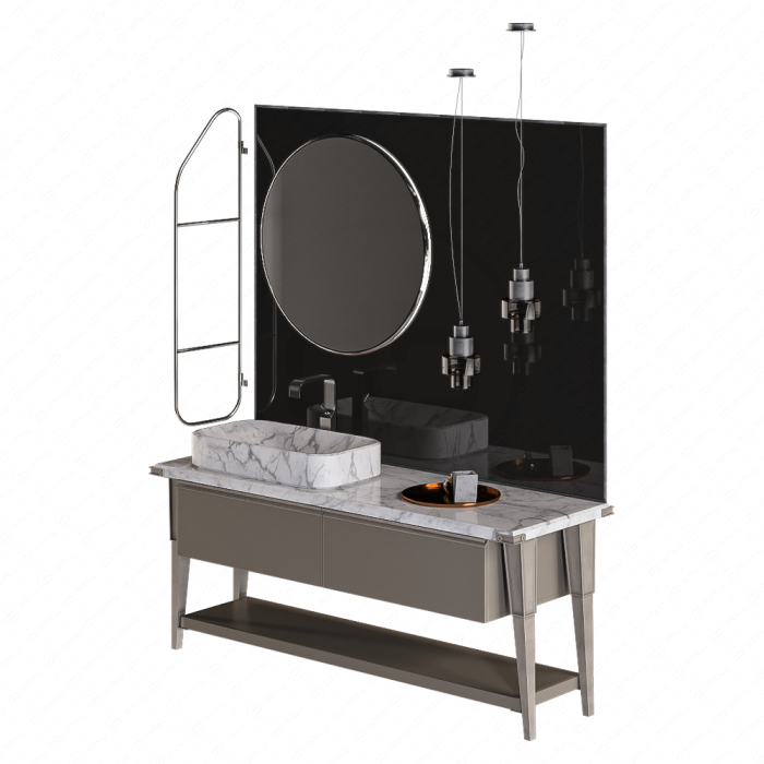 Комплект мебели с накладной раковиной Scavolini Diesel
