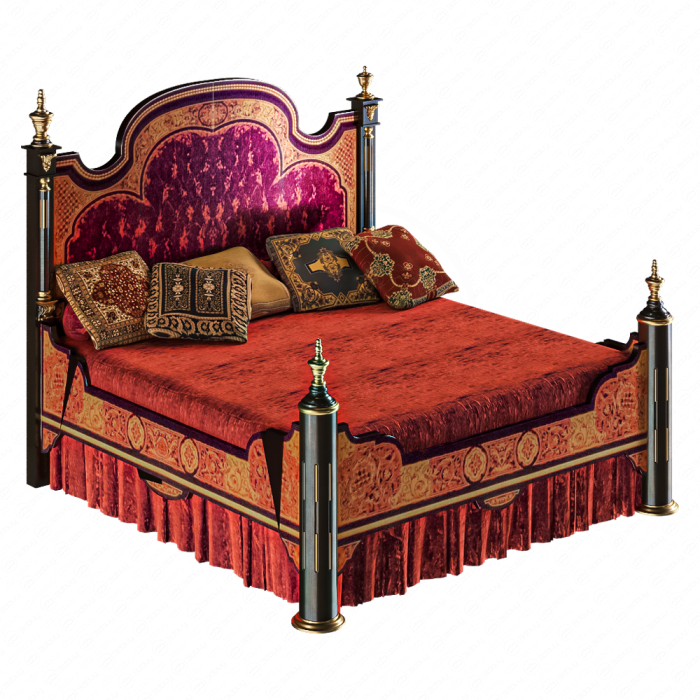 Кровать в восточном стиле
