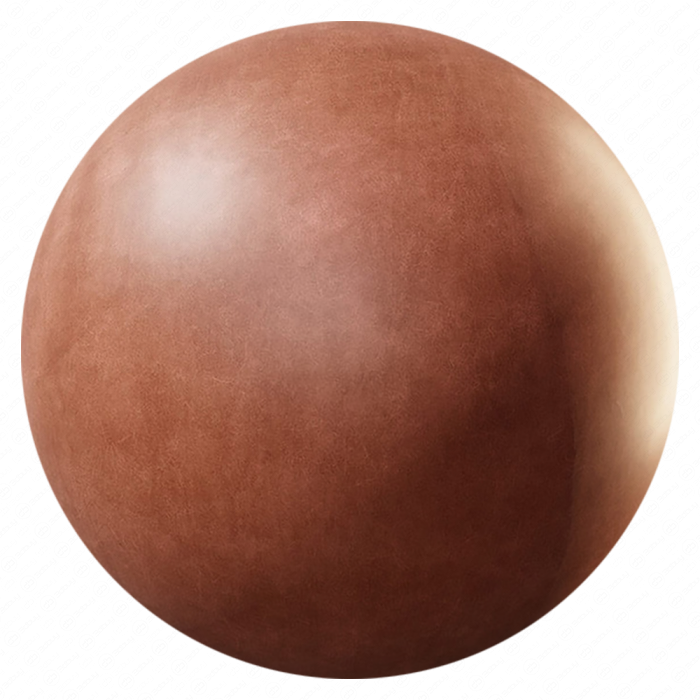 Кожа коричневая