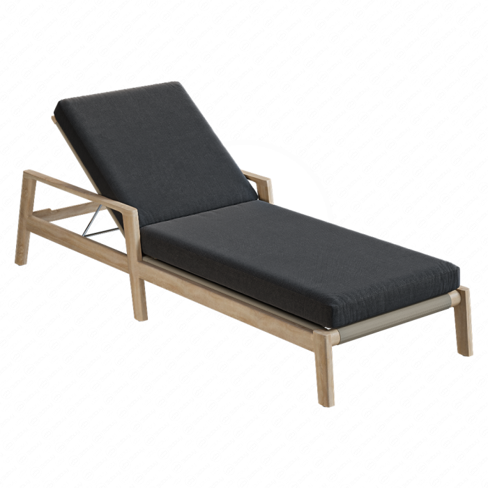 Шезлонг из тикового дерева MESA