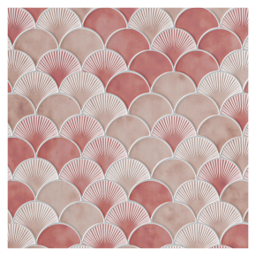 Tile Radial Fish Scale