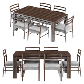 Folsom Storage folding dining table and chairs
