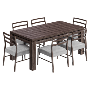 Folsom Storage folding dining table and chairs