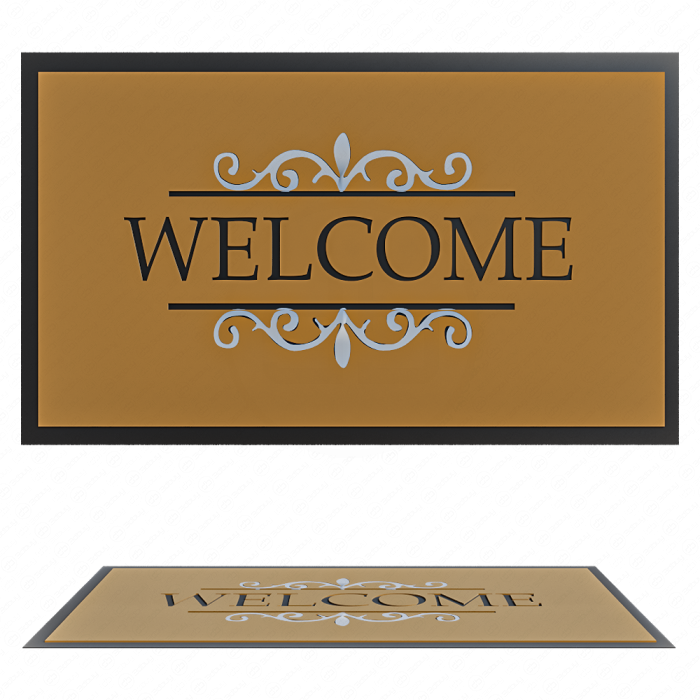 Придверные коврики Welcome