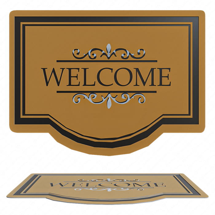 Придверные коврики Welcome