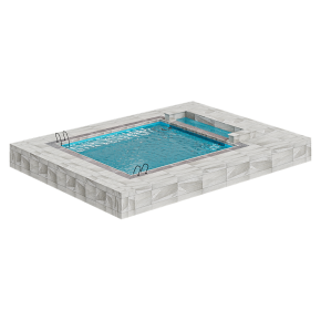 Tiled pool