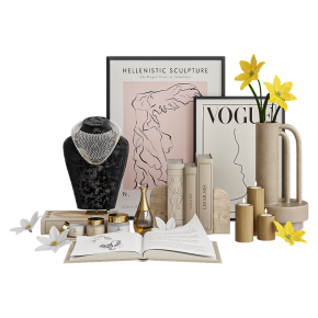 Декоративный набор Beige Collection с духами