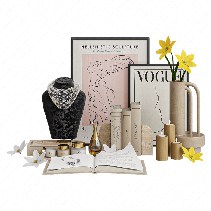 Декоративный набор Beige Collection с духами