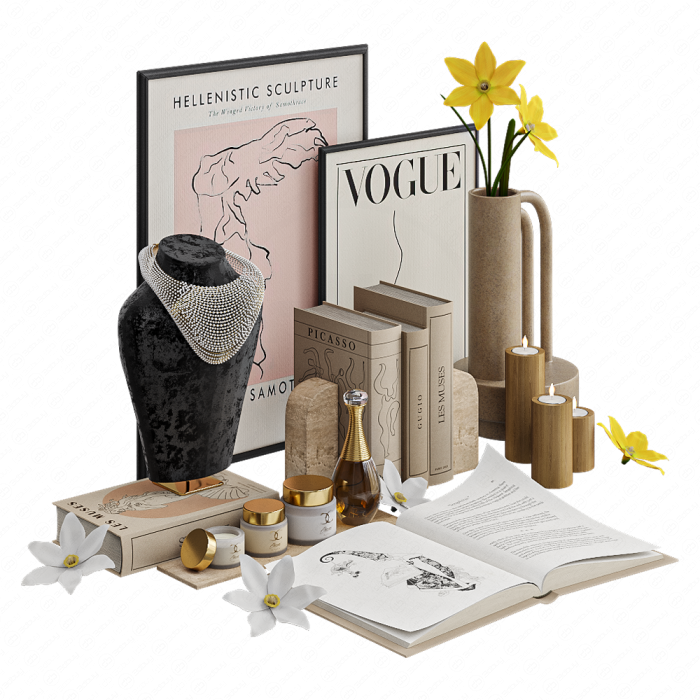 Декоративный набор Beige Collection с духами