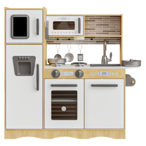 Wooden children's kitchen