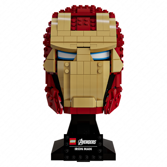 Шлем Железного человека LEGO Marvel