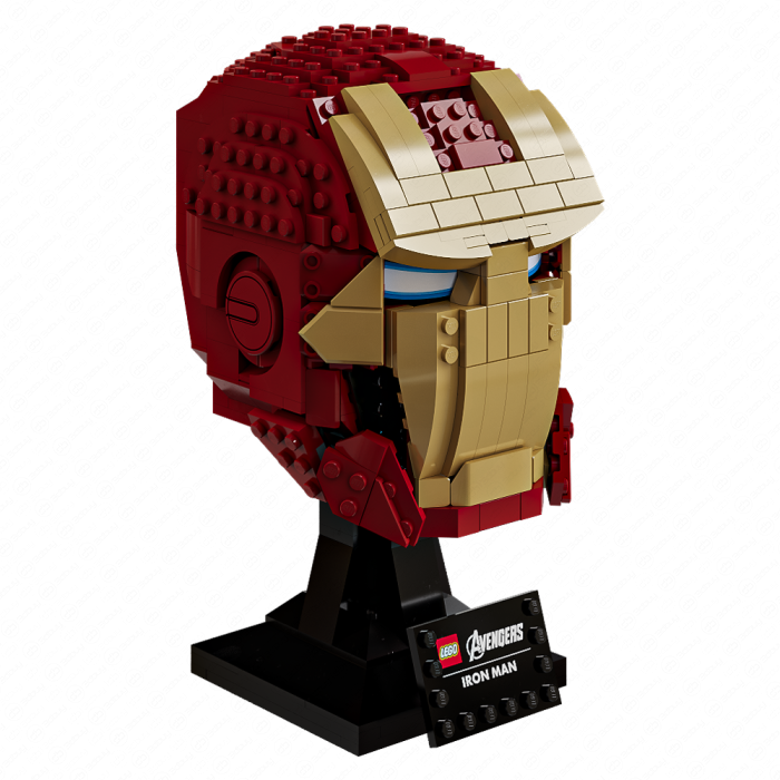 Шлем Железного человека LEGO Marvel
