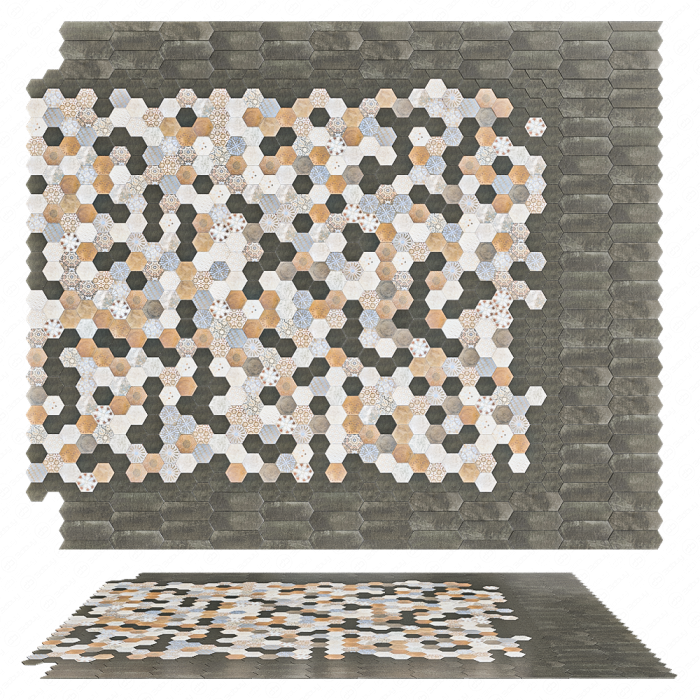 Плитка классическая Kale Hexagon