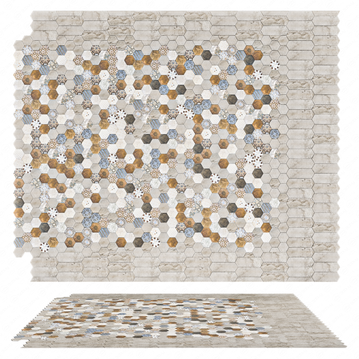 Плитка классическая Kale Hexagon