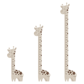 Children's height chart 'Giraffe'