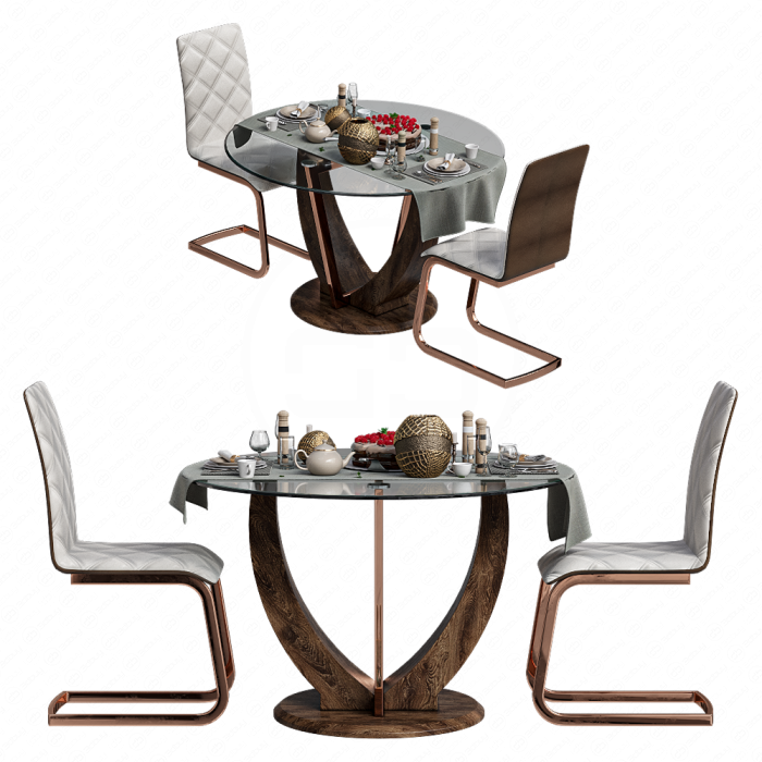 Стол 30F-908 со стульями от Garda Decor