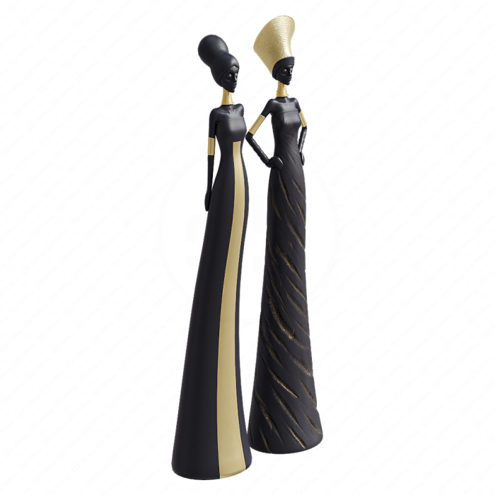 Статуэтка африканских девушек Статуэтка африканских девушек