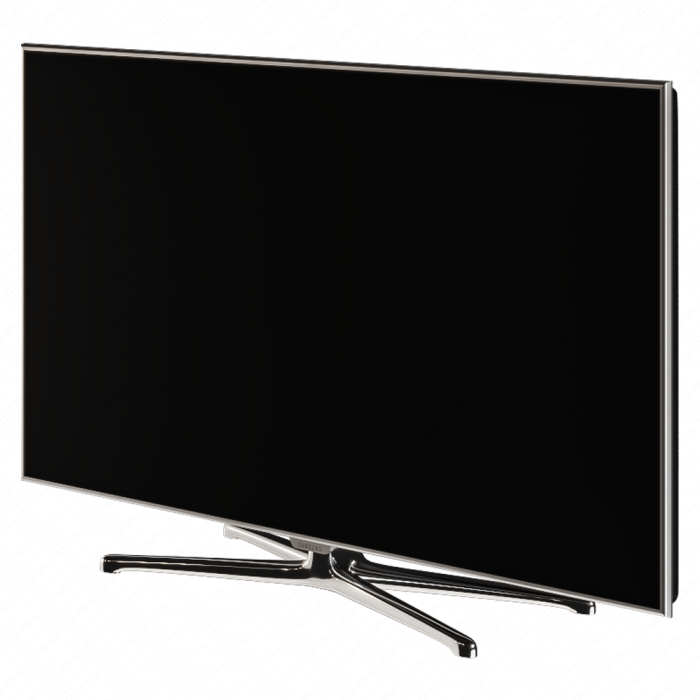 Телевизор Samsung на серой ноге