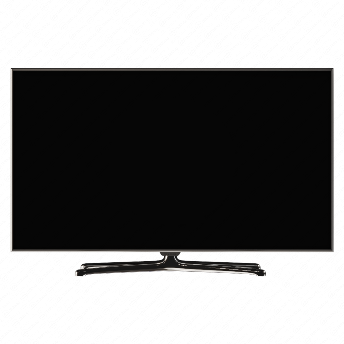 Телевизор Samsung на серой ноге