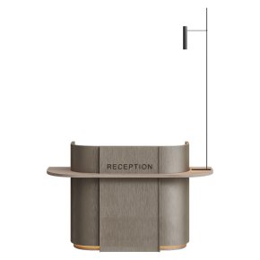 Стойка регистрации из металла