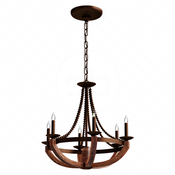 Люстра Rustic Wrought Iron