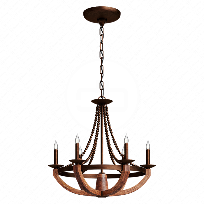 Люстра Rustic Wrought Iron