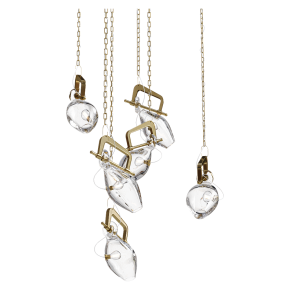 lindsey adelman bulb clamp light chandelier