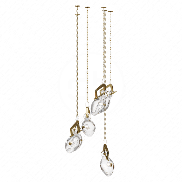 lindsey adelman bulb clamp light chandelier