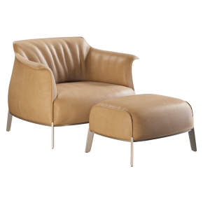 Кресло Archibald Gran Comfort от Poltrona Frau