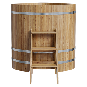 Угловая купель от Bentwood