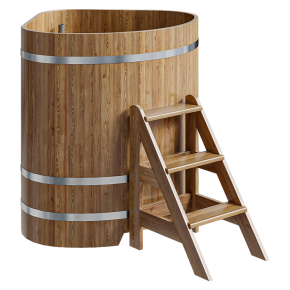 Угловая купель от Bentwood