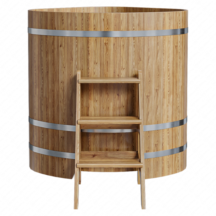 Угловая купель от Bentwood