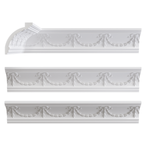 Карниз из гипса 1.50.120 от Evroplast