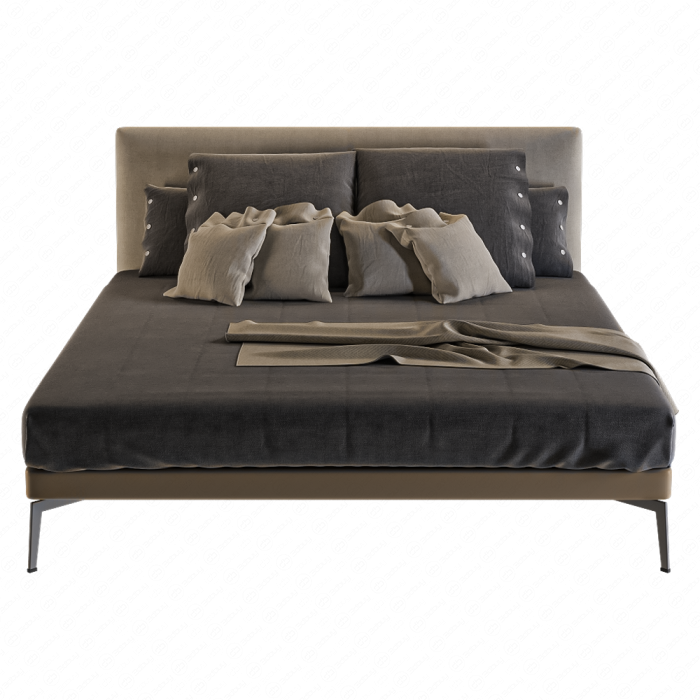 Кровать от Flexform с подушками