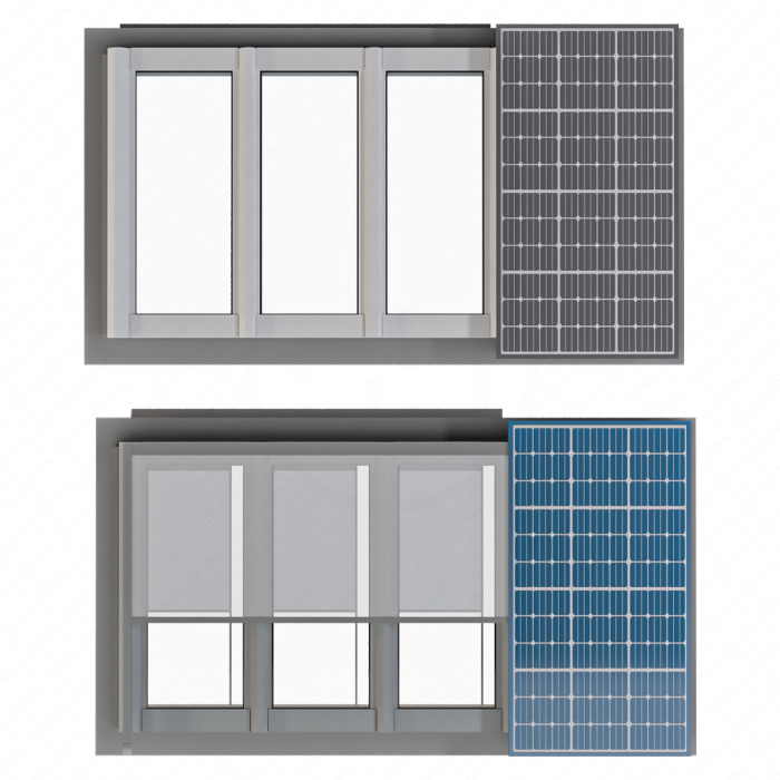 Окна с солнечными батареями