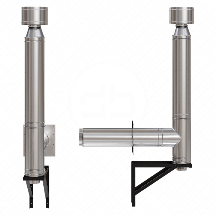 Металлический дымоход