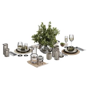 Decorative kitchen set No. 25